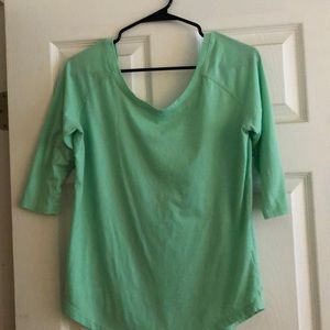 Fabletics Small off shoulder workout top